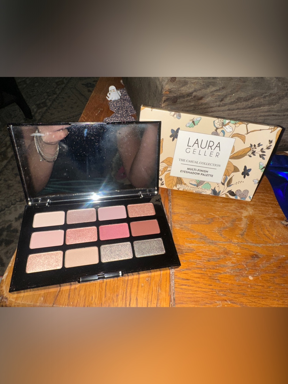Laura Geller Eyeshadow Palette — Pinks, Rose, Champagne & Taupe